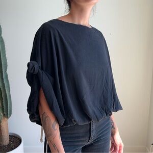 Handmade flowy top